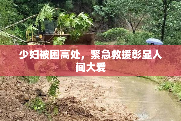 少妇被困高处，紧急救援彰显人间大爱