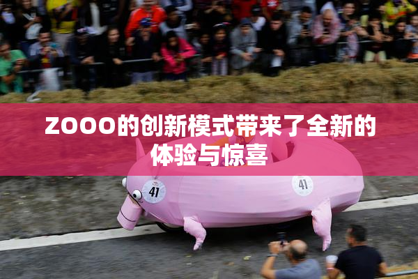 ZOOO的创新模式带来了全新的体验与惊喜