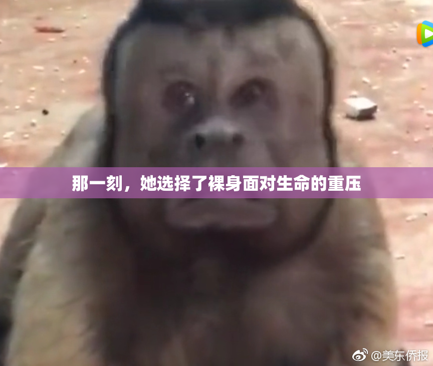 那一刻，她选择了裸身面对生命的重压