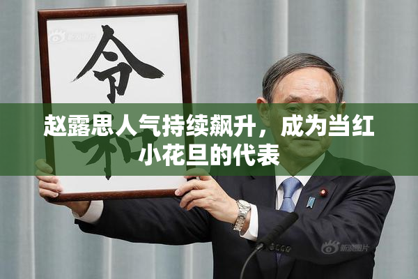 赵露思人气持续飙升，成为当红小花旦的代表