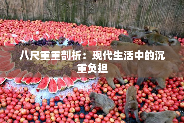 八尺重重剖析：现代生活中的沉重负担