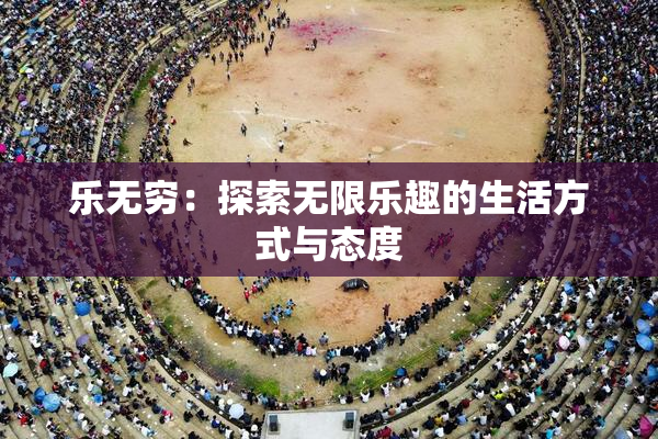 乐无穷：探索无限乐趣的生活方式与态度