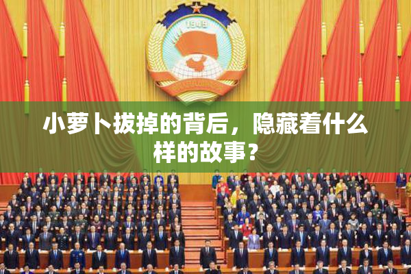 小萝卜拔掉的背后，隐藏着什么样的故事？