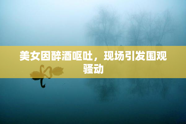 美女因醉酒呕吐，现场引发围观骚动
