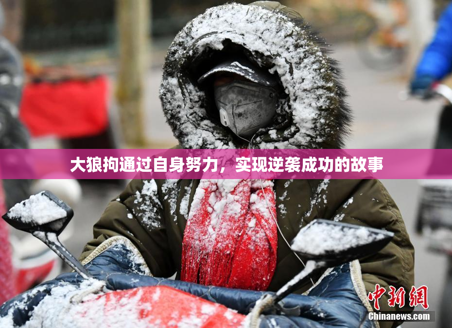 大狼拘通过自身努力，实现逆袭成功的故事