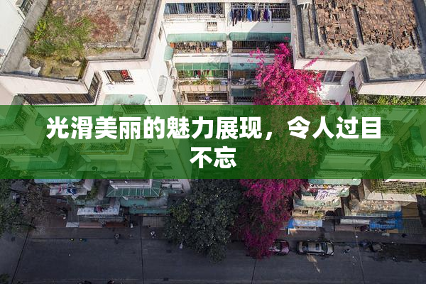 光滑美丽的魅力展现，令人过目不忘