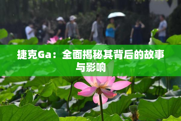 捷克Ga：全面揭秘其背后的故事与影响