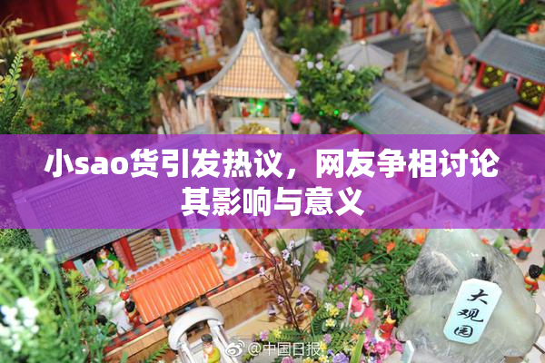 小sao货引发热议，网友争相讨论其影响与意义