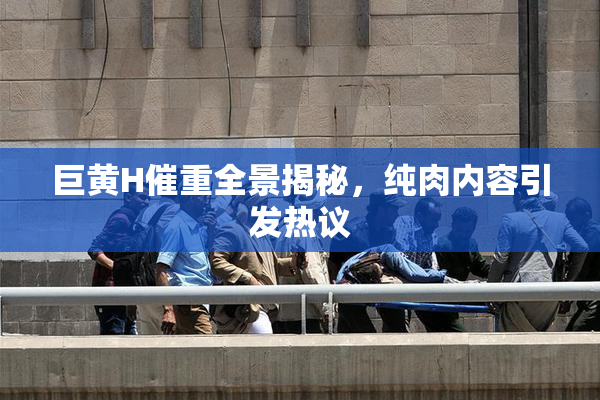 巨黄H催重全景揭秘，纯肉内容引发热议