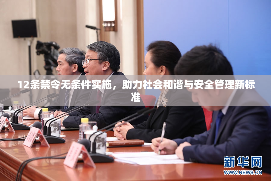 12条禁令无条件实施，助力社会和谐与安全管理新标准