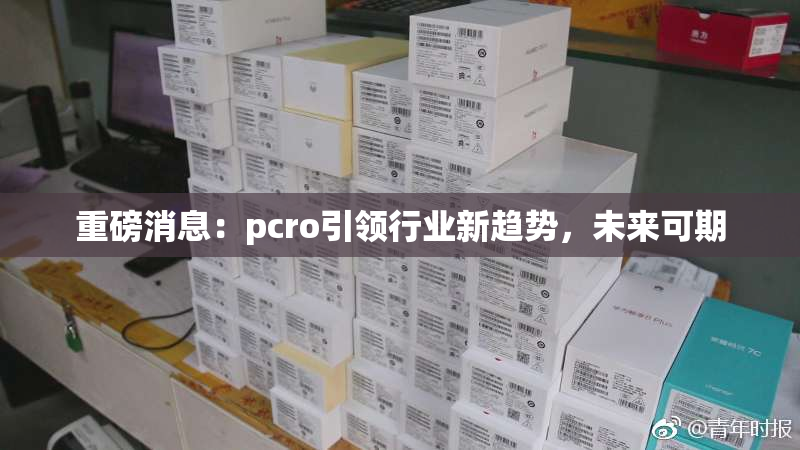 重磅消息：pcro引领行业新趋势，未来可期