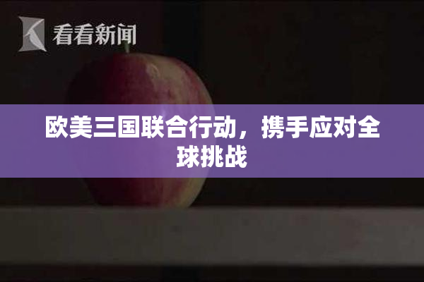 欧美三国联合行动，携手应对全球挑战