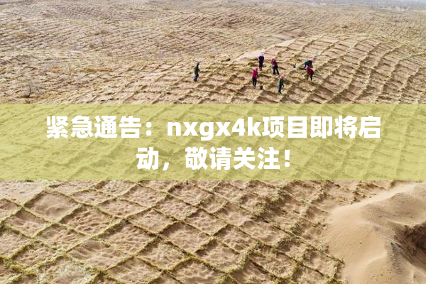 紧急通告：nxgx4k项目即将启动，敬请关注！