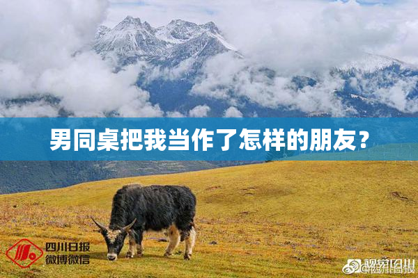 男同桌把我当作了怎样的朋友？