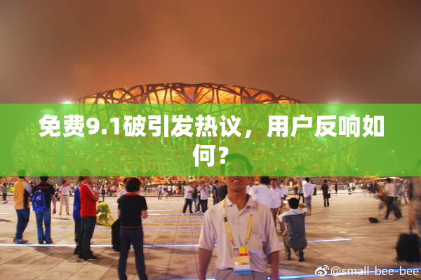 免费9.1破引发热议，用户反响如何？