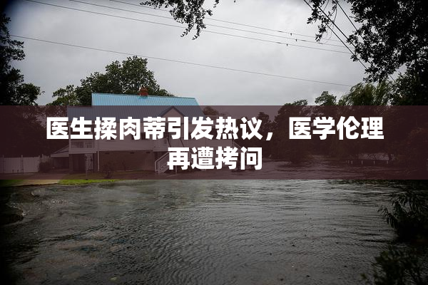 医生揉肉蒂引发热议，医学伦理再遭拷问