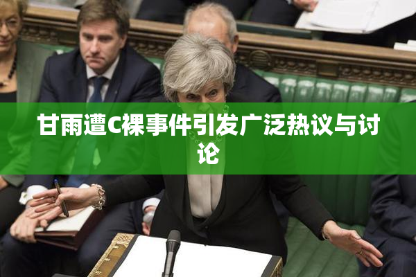 甘雨遭C裸事件引发广泛热议与讨论