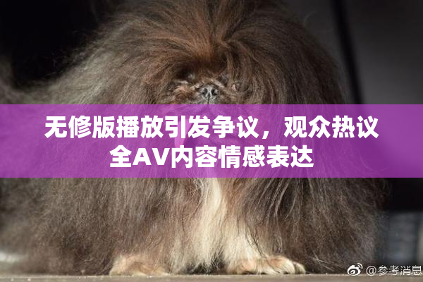 无修版播放引发争议，观众热议全AV内容情感表达