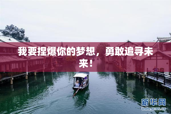 我要捏爆你的梦想，勇敢追寻未来！