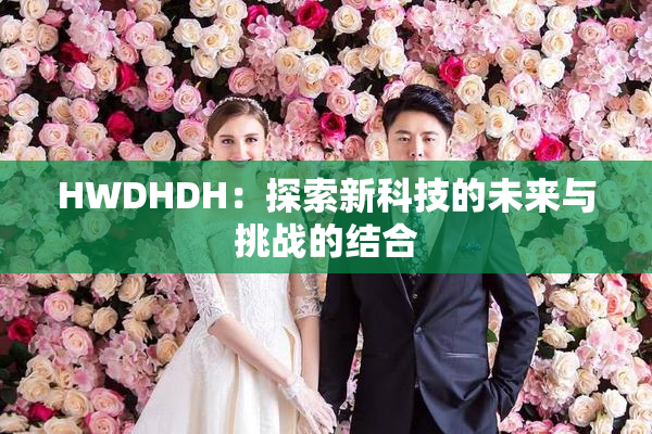 HWDHDH：探索新科技的未来与挑战的结合