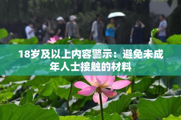 18岁及以上内容警示：避免未成年人士接触的材料