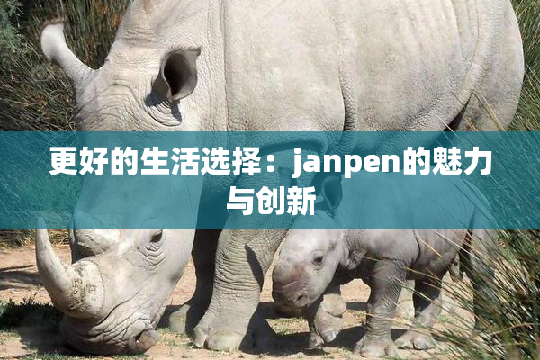 更好的生活选择：janpen的魅力与创新