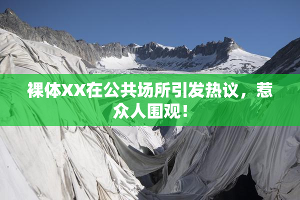 裸体XX在公共场所引发热议，惹众人围观！