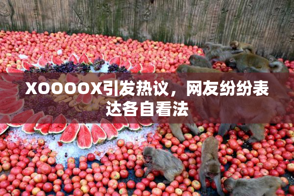 XOOOOX引发热议，网友纷纷表达各自看法