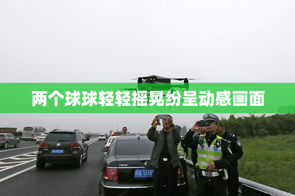 两个球球轻轻摇晃纷呈动感画面