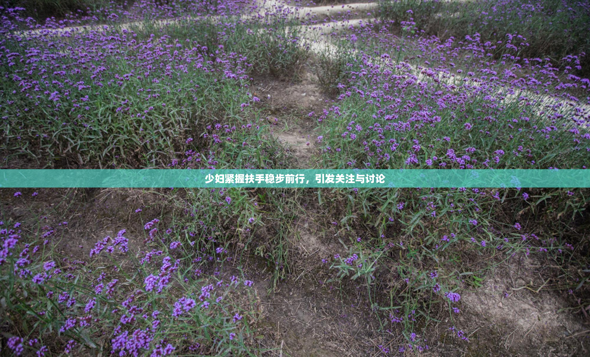 少妇紧握扶手稳步前行，引发关注与讨论
