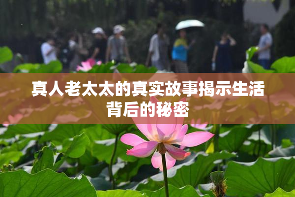 真人老太太的真实故事揭示生活背后的秘密