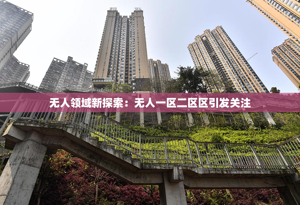 无人领域新探索：无人一区二区区引发关注