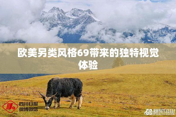 欧美另类风格69带来的独特视觉体验