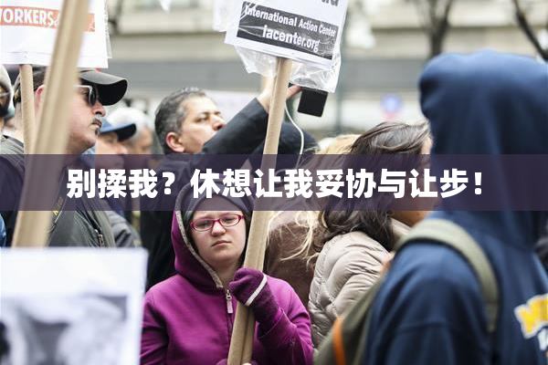 别揉我？休想让我妥协与让步！