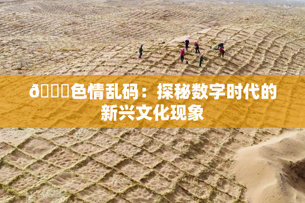 🔞色情乱码：探秘数字时代的新兴文化现象