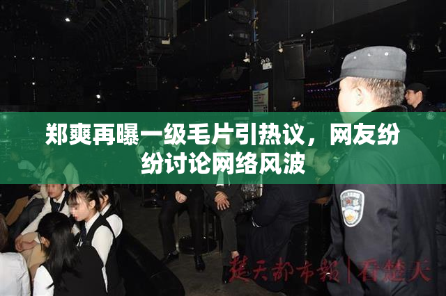 郑爽再曝一级毛片引热议，网友纷纷讨论网络风波
