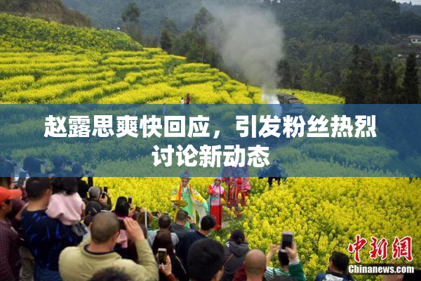 赵露思爽快回应，引发粉丝热烈讨论新动态