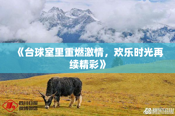 《台球室里重燃激情，欢乐时光再续精彩》