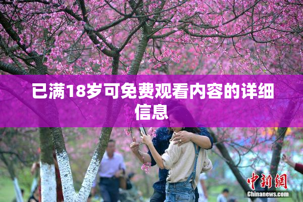 已满18岁可免费观看内容的详细信息