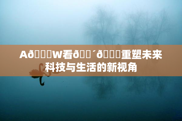 A🔞W看🔴🔞重塑未来科技与生活的新视角