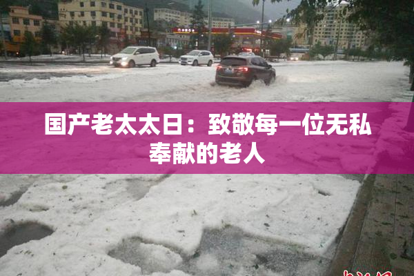 国产老太太日：致敬每一位无私奉献的老人