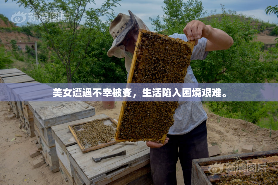 美女遭遇不幸被变，生活陷入困境艰难。
