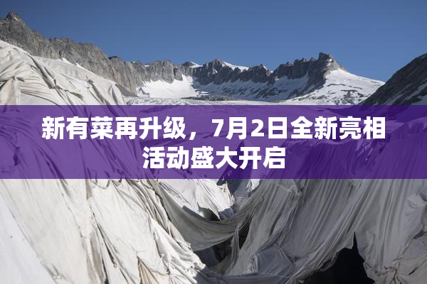新有菜再升级，7月2日全新亮相活动盛大开启