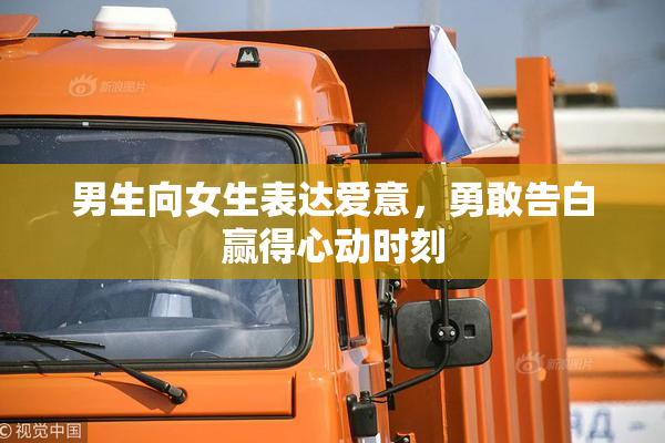 男生向女生表达爱意，勇敢告白赢得心动时刻