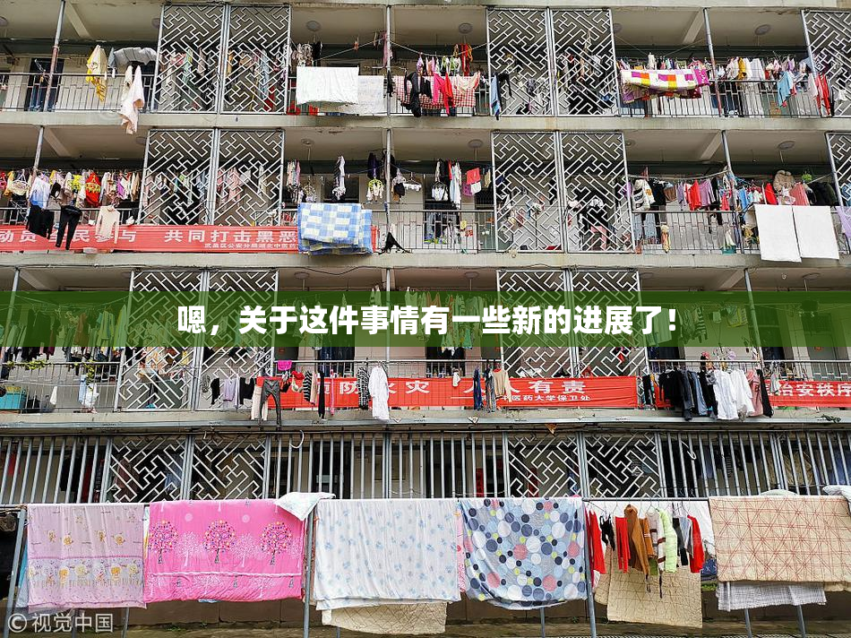 嗯，关于这件事情有一些新的进展了！