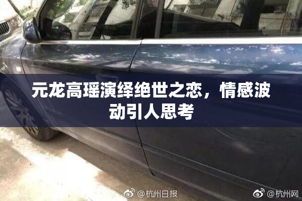 元龙高瑶演绎绝世之恋，情感波动引人思考