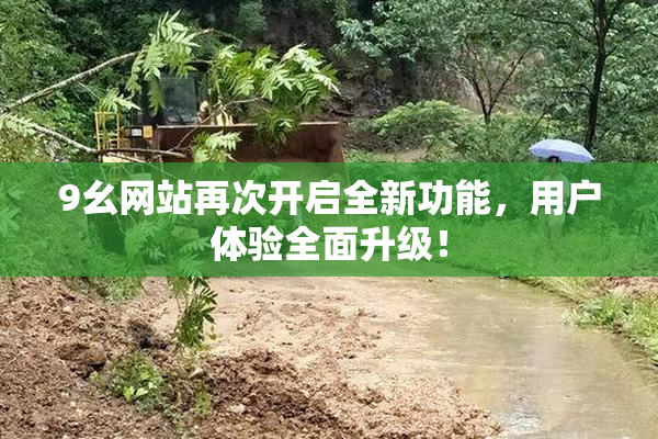 9幺网站再次开启全新功能，用户体验全面升级！