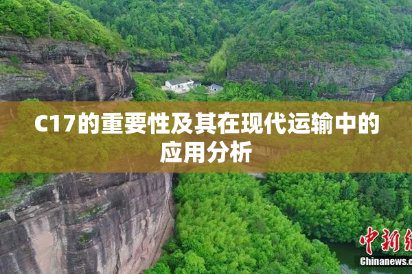 C17的重要性及其在现代运输中的应用分析