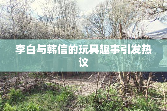 李白与韩信的玩具趣事引发热议