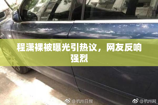 程潇裸被曝光引热议，网友反响强烈